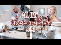 ALL DAY CLEAN WITH ME 2021 // CLEANING MOTIVATION // Katie Sarah