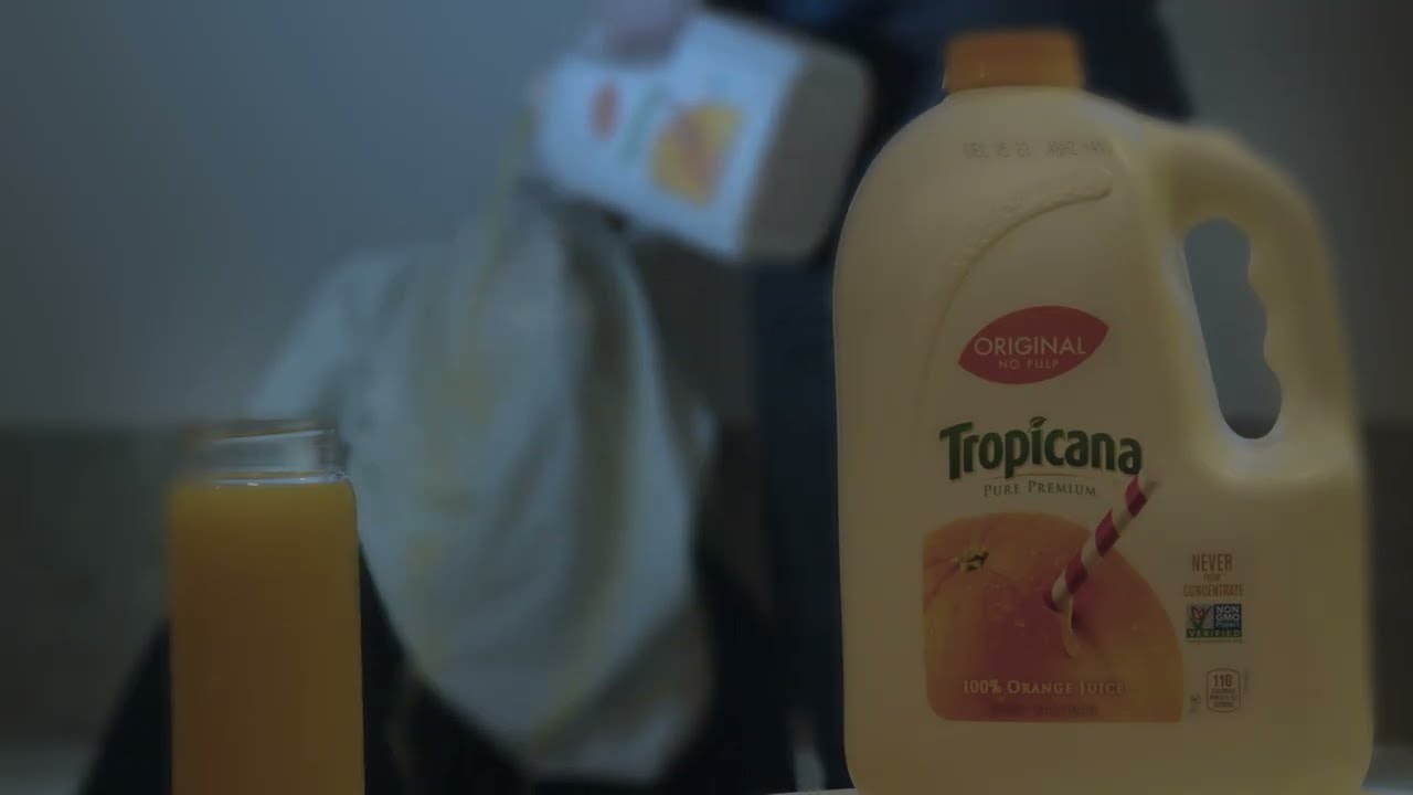 Tropicana Orange Juice Advertisement