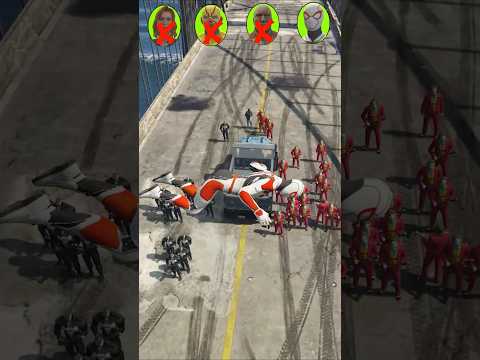 تحدي الخارقون #spiderman #ironman #batman #superman #gta5