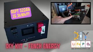 BATERÍA 48V CASERA con Celdas REPT 320Ah y caja de Fench Energy, BMS JK 200A🔋DIY Baterías LiFePO4🔋