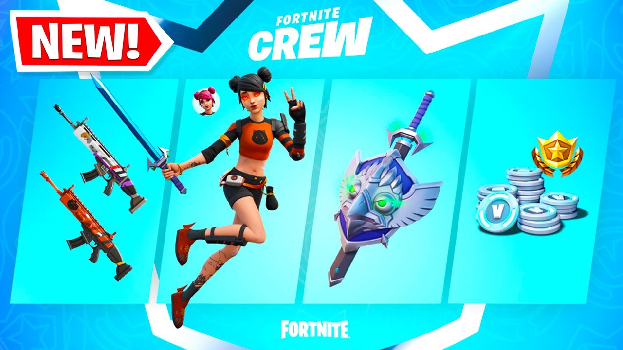 NEW SUMMER SKYE Skin Gameplay in FORTNITE! (Crew Pack Showcase) YouTube