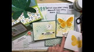 Baldwinsville Public Library Cardmaking, March 2023