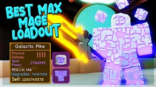 BEST MAGE LOADOUT FROM ORBITAL OUTPOST *SOLO NIGHTMARE RUN* IN DUNGEON QUEST ROBLOX
