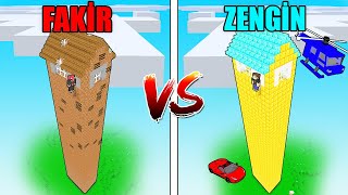 ZENGİN UZAY EV VS FAKİR UZAY EV! 🏡 - Minecraft