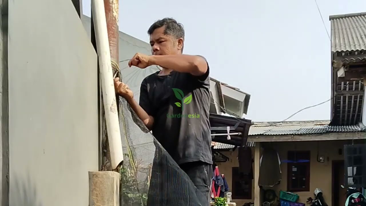 PAGAR KEBUN EKONOMIS PEMASANGAN MUDAH