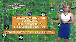 Freeway closures this weekend