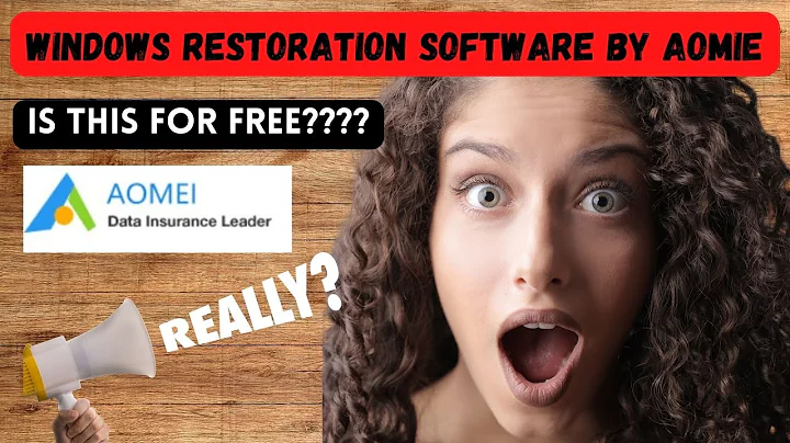 Free Windows recovery software Winfrgui by AOMEI