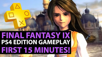 Final Fantasy IX PS4 Gameplay - FIRST 15 MINUTES - Opening Cutscene & More! (PS4 Gameplay)