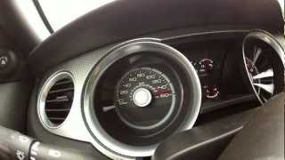 2012 Ford Mustang Shelby GT 500 acceleration 70-160 mph / 110-250 km/h