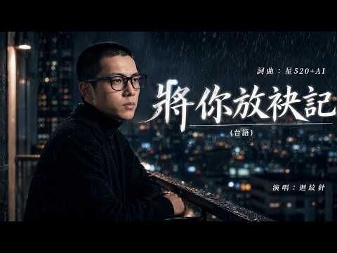 【催淚台語情歌】想欲將你放袂記，阮偏偏無勇氣...｜迴紋針 虐心演唱《將你放袂記》Official MV