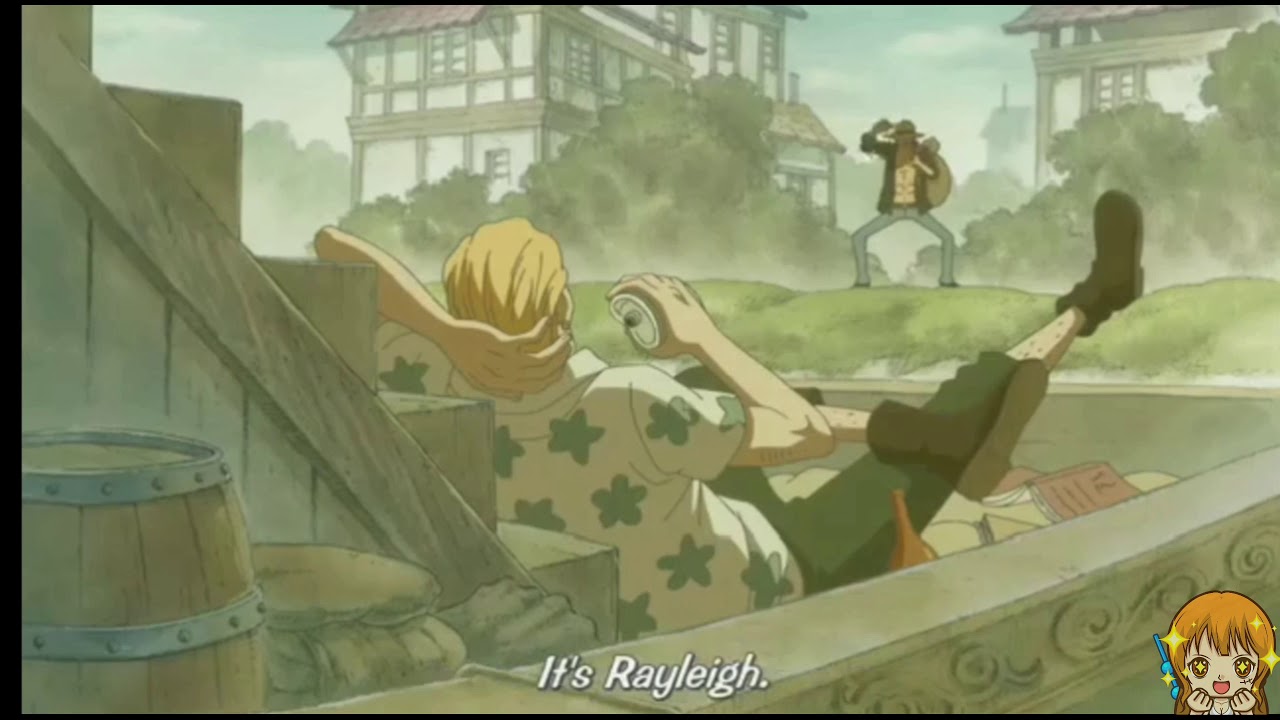 Rayleigh remembered Roger and tell that Luffy became a man Worthy