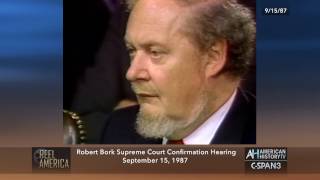 Reel America: Bork Supreme Court Confirmation Hearings - Preview