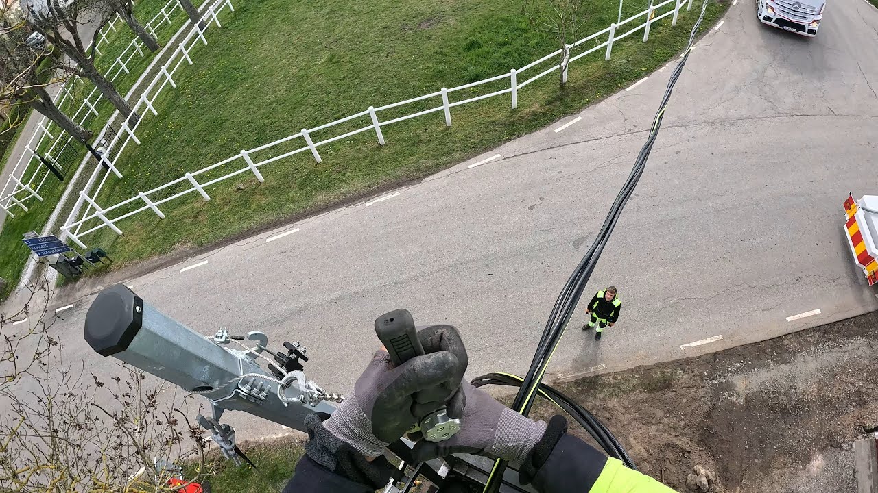 Lighting with Overhead Lines