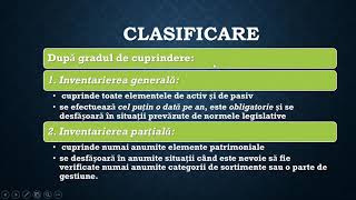 Lucrări Pregătitoare Elaborării Situațiilor Financiare- Inventarierea-Lecția Nr. 1