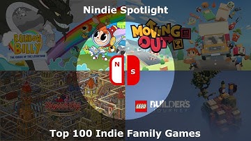 Top 100 / Best Indie Family Games on Nintendo Switch
