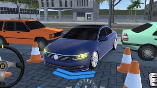 MODİFİYELİ VW PASSAT B8 ŞEHİR İÇİ PARK ETME | EN İYİ ARABA PARK ETME OYUNU | CAR PARKİNG 3D screenshot 5
