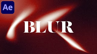 Blur Animated Background in After Effects - After Effects Tutorial | No Plugins Required