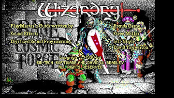 Wizardry 6 EXPERT 01 Game Intro And Settings Review