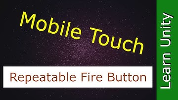 Implementing a repeatable Button in Unity Mobile