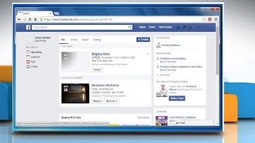 How to turn off event notifications on Facebook®