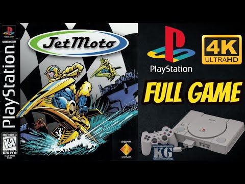 Jet Moto [PS1] Gameplay Walkthrough FULL GAME [4K60ᶠᵖˢ UHD🔴]