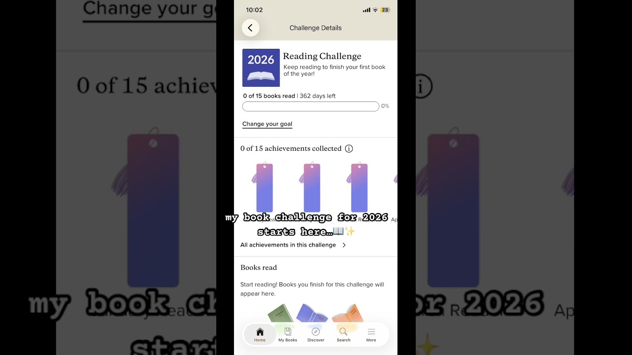 Book Challenge 2026 ✨📖 which out of my beginning list have you read 👀