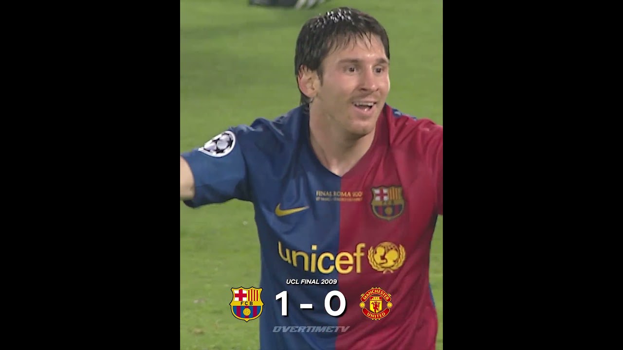BARCELONA MANCHESTER UNITED 2009 🔥