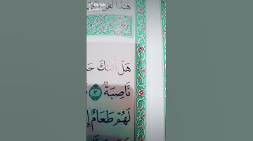 قرآن كريم قراءة مميزة سورة الغاشية