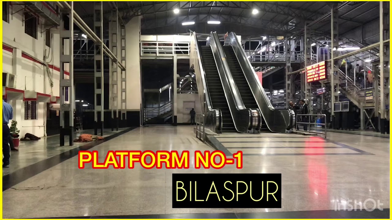 BILASPUR RAILWAY STATION// BILASPUR PLATFORM1//BILASPUR JUNCTION