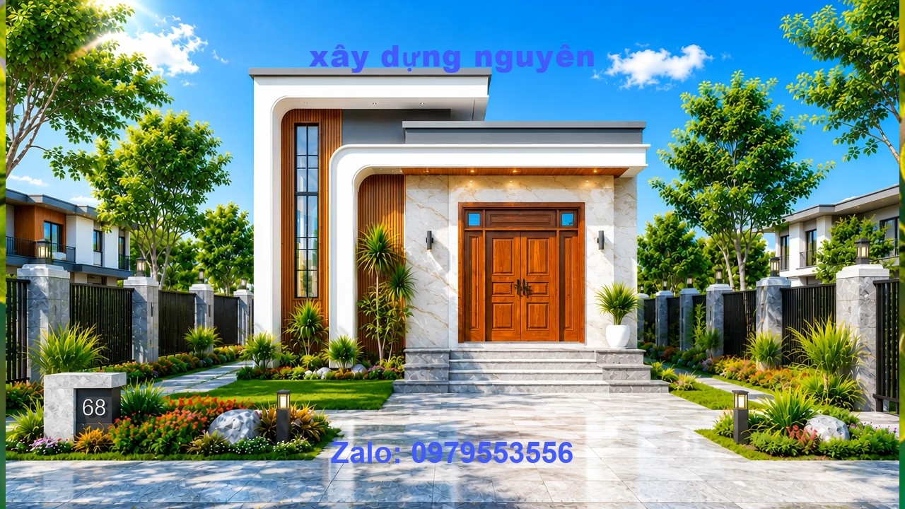 Mẫu Nhà Cấp 4 Diện Tích 5x22m Thiết Kế 3 Phòng Ngủ #nhacap4