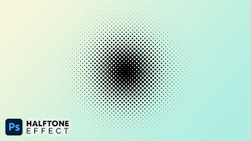 How to create a Beautiful Halftone Effect using a brush tool in Photoshop_2021
