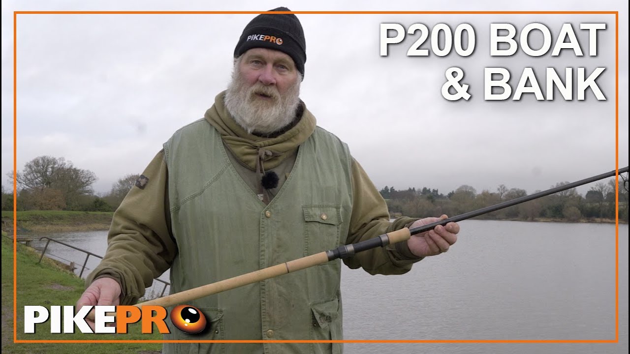 PikePro P200 Boat & Bank 10' 6'', 3lb Rod - Ultimate All-round Pike Fishing  Rods. 