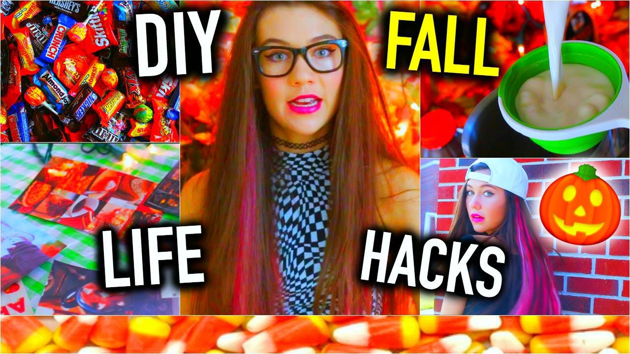 DIY Fall Life Hacks | Jessiepaege - YouTube