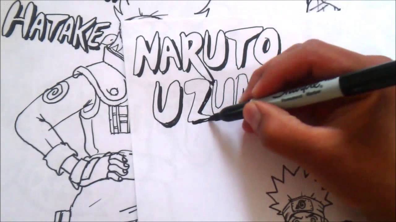 Panduan Cara Mudah Menggambar Naruto YouTube