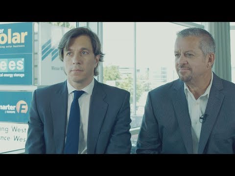 Jim Fusaro, CEO, and Cesar Alberte, VP of International, Array Technologies