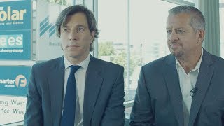 Jim Fusaro, CEO, and Cesar Alberte, VP of International, Array Technologies