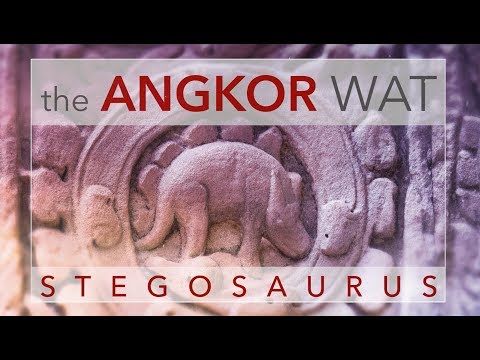 Video: Dinosaur From The Ruins Of The Cambodian Temple Of Angkor - Alternative View