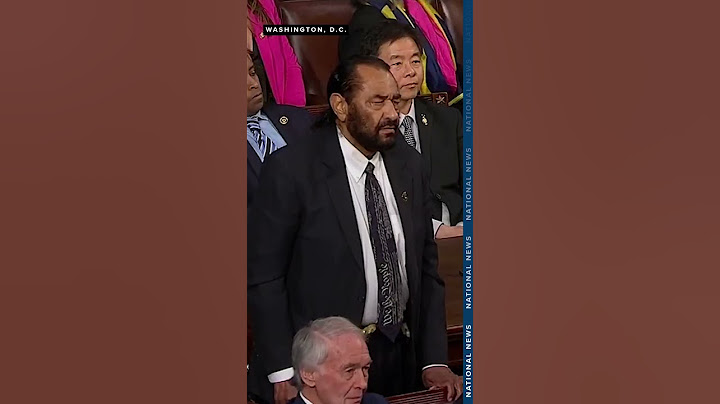 Speaker Mike Johnson gives warning to hecklers during Trump's joint session address to Congress