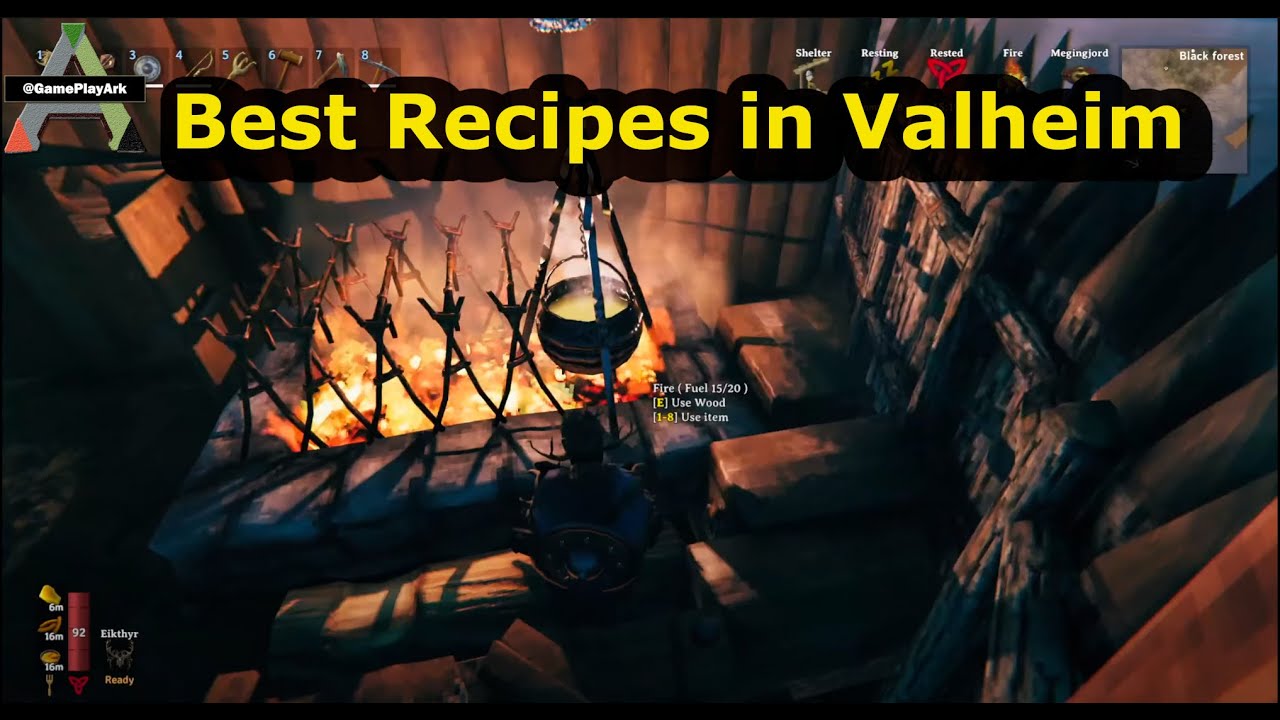 Best Food in Valheim Swamps ( Easy Recipes Amazing Stats !!! ) YouTube