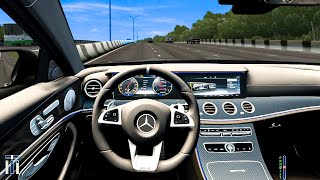 City Car Driving - Mercedes Benz W213 E63S AMG - Fast Driving