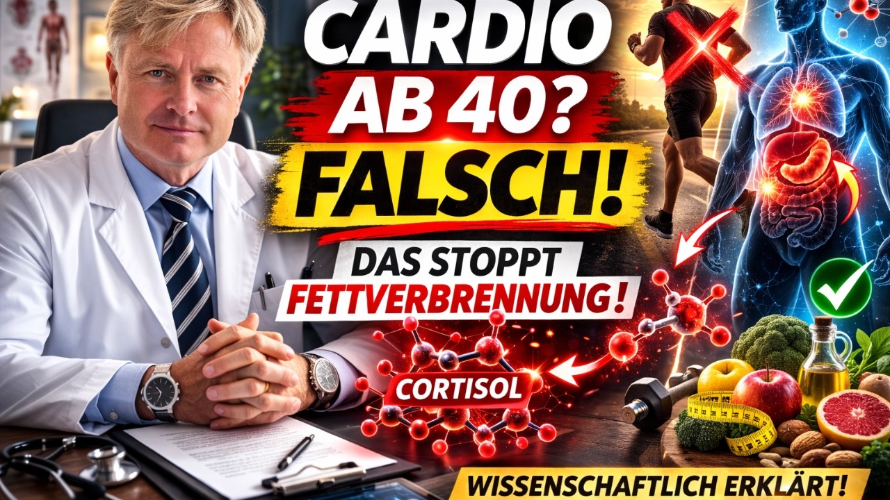 Abnehmen ab 40: Cardio Fehler, Cortisol und echter Fettabbau