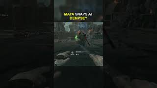 Maya snaps at Dempsey😡