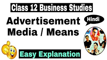 [RBSE] Video #35 || Advertisement Media or Means || Business Studies by Sunil Adhikari ||