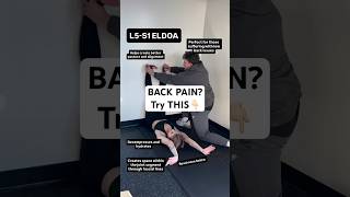 LOW BACK FIXED in 60 SECONDS #backpainrelief #ELDOA #backpaintreatment #newportbeach