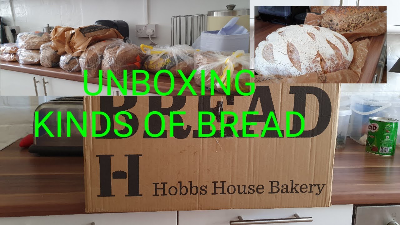 UNBOXING OUR ONLINE KINDS OF BREAD SHERSTON SAINT MARTIN SOURDOUGH