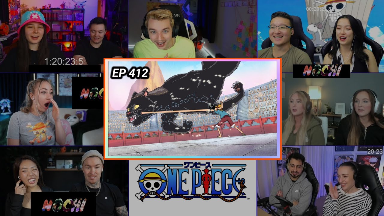 ONE PIECE | LUFFY PUNCHES BAKULA!!! | EPISODE 412 | REACTION MASHUP | ワンピース