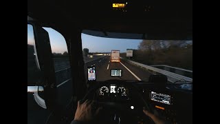 SUNRISE POV Mercedes Benz Actros