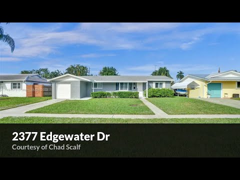 2377 Edgewater Dr, West Palm Beach, FL home video tour