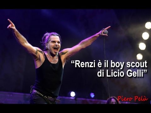 Renzi è il Boy Scout di Licio Gelli (Piero Pelù) 1 Maggio 2014