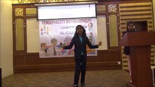 Personality Development, Darshini Watch And Speak, Batch 2 Jan 19, Mini Annual Day Program